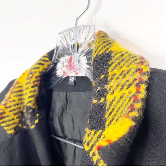 Vintage Clueless Blazer Inspired 90s Wool Blazer Size 10 (Size 42 FR) - Picture 6 of 8